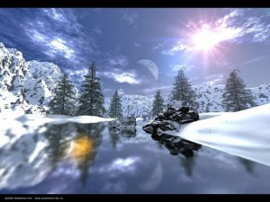 photo paysage hiver gratuit