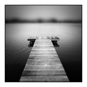 photo paysage noir et blanc